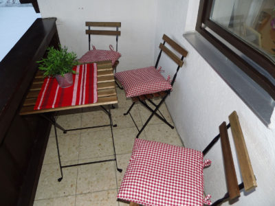 Ferienwohnung Mittenwald Karwendelherzen Balkon
