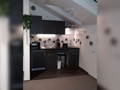 Ferienwohnung Mittenwald Karwendelherzen Küche